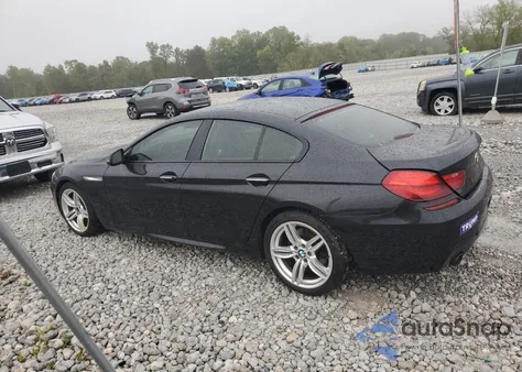 2016 BMW 640 Xi Gran Coupe из США, поврежденный, VIN WBA6D2C56GGT65556